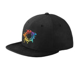 Embroidered New Era® Original Fit Diamond Era Flat Bill Snapback Cap