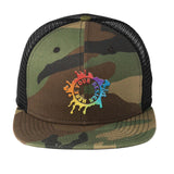 Embroidered New Era® Original Fit Snapback Trucker Cap - Mato & Hash