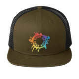Embroidered New Era® Original Fit Snapback Trucker Cap - Mato & Hash