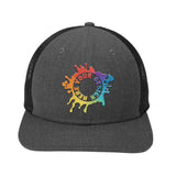 Embroidered New Era® Snapback Low Profile Trucker Cap - Mato & Hash