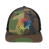 Embroidered New Era® Snapback Low Profile Trucker Cap - Mato & Hash