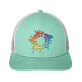 Embroidered New Era® Snapback Low Profile Trucker Cap - Mato & Hash
