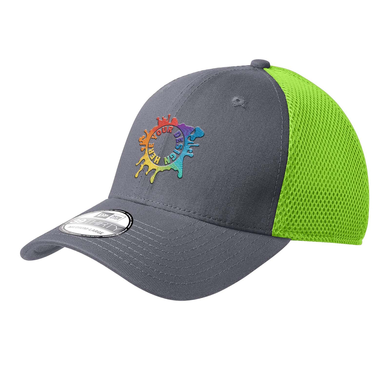 Embroidered New Era® Stretch Mesh Cap - Mato & Hash