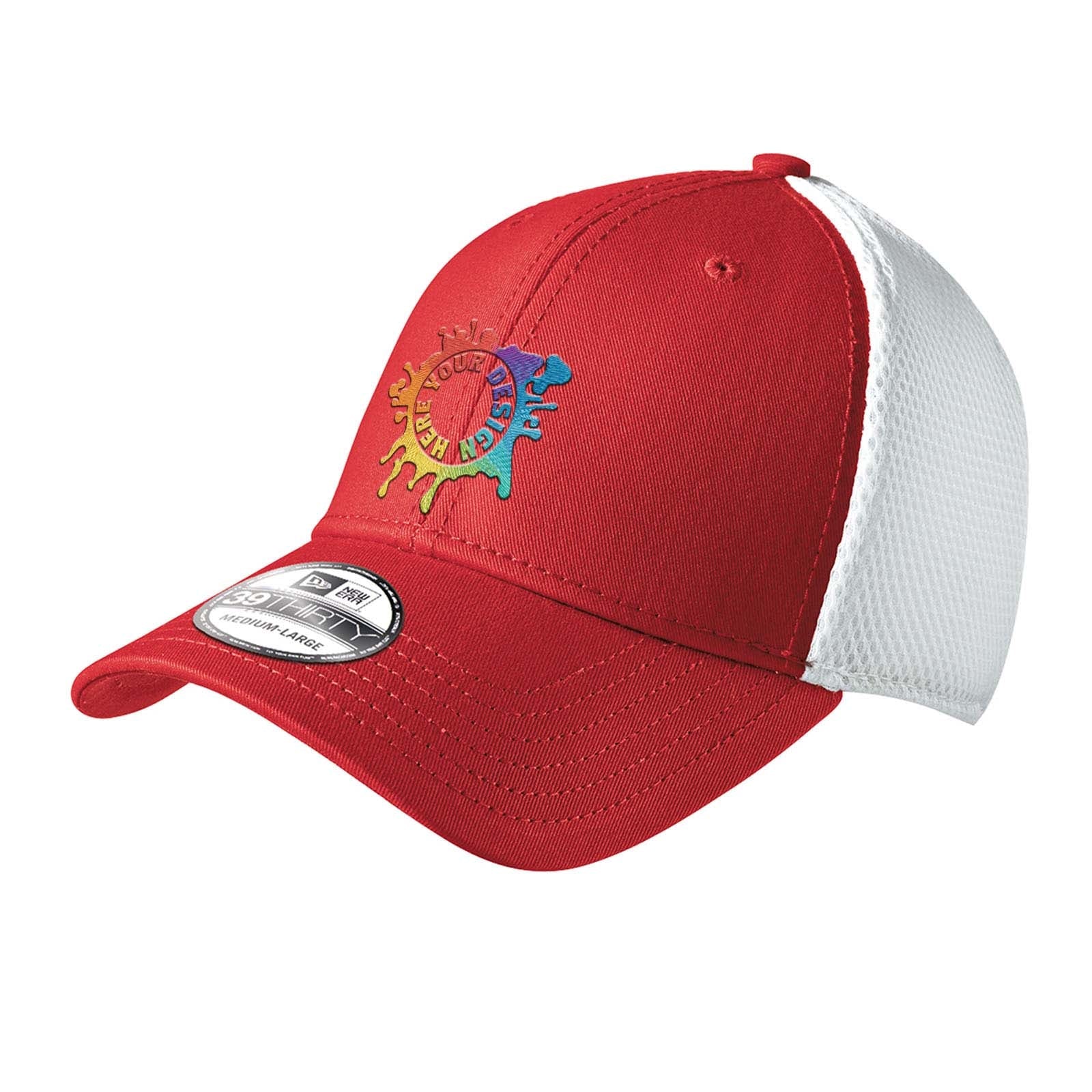 Embroidered New Era® Stretch Mesh Cap - Mato & Hash