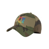 Embroidered New Era Structured Stretch Cotton Cap - Mato & Hash