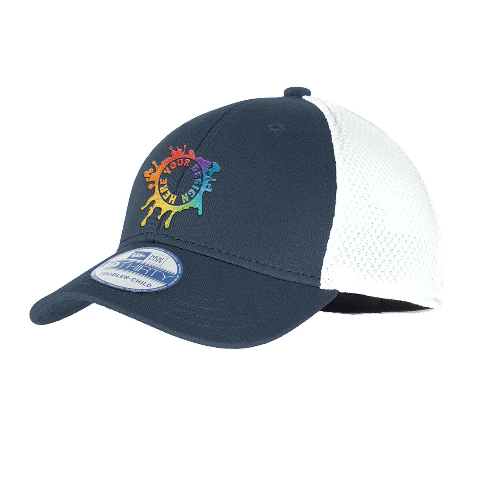 Embroidered New Era® Youth Stretch Mesh Cap - Mato & Hash