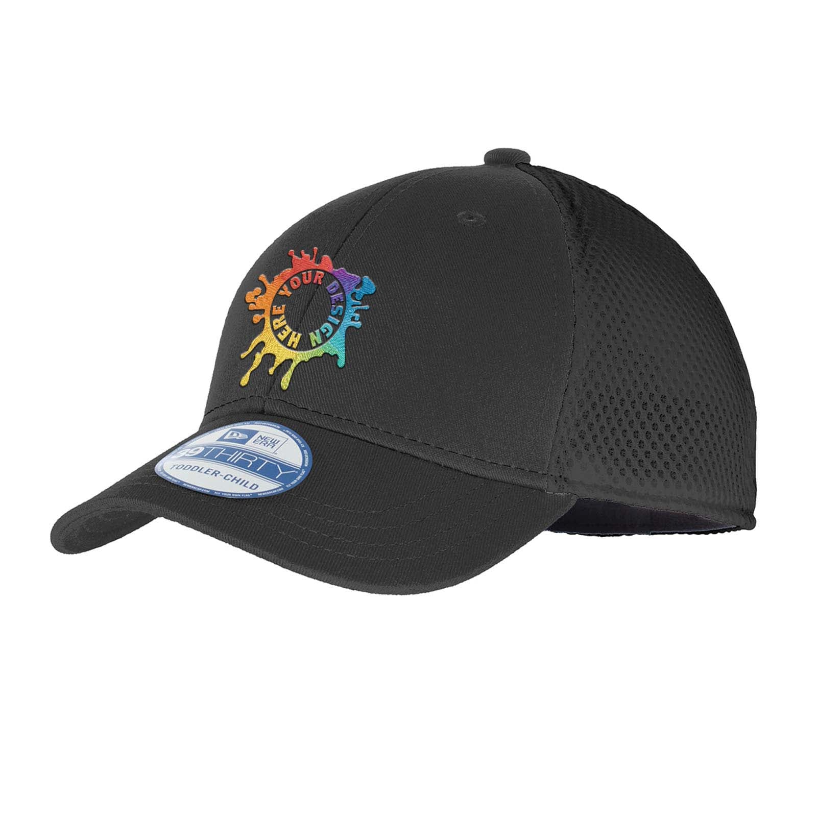 Embroidered New Era® Youth Stretch Mesh Cap - Mato & Hash