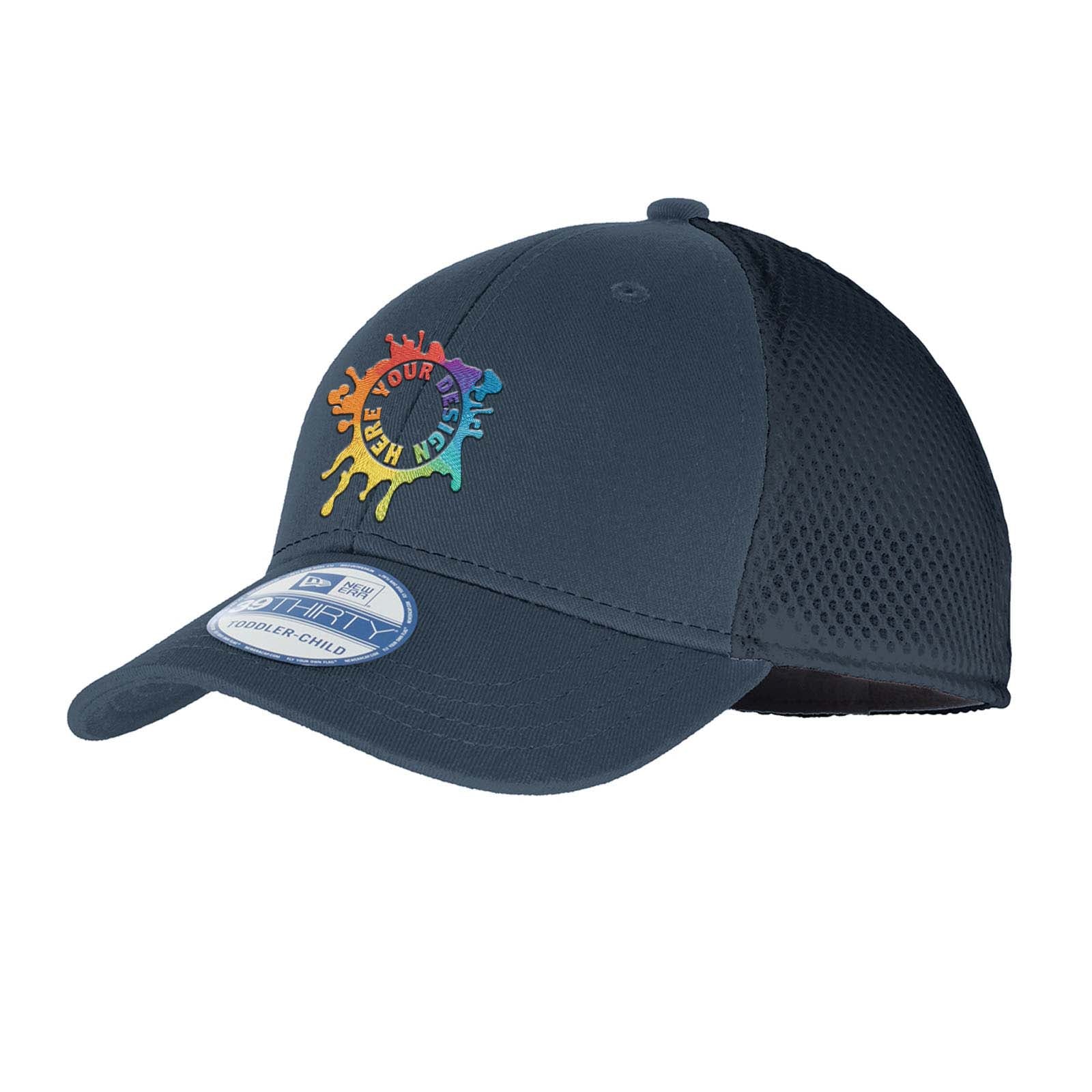 Embroidered New Era® Youth Stretch Mesh Cap - Mato & Hash