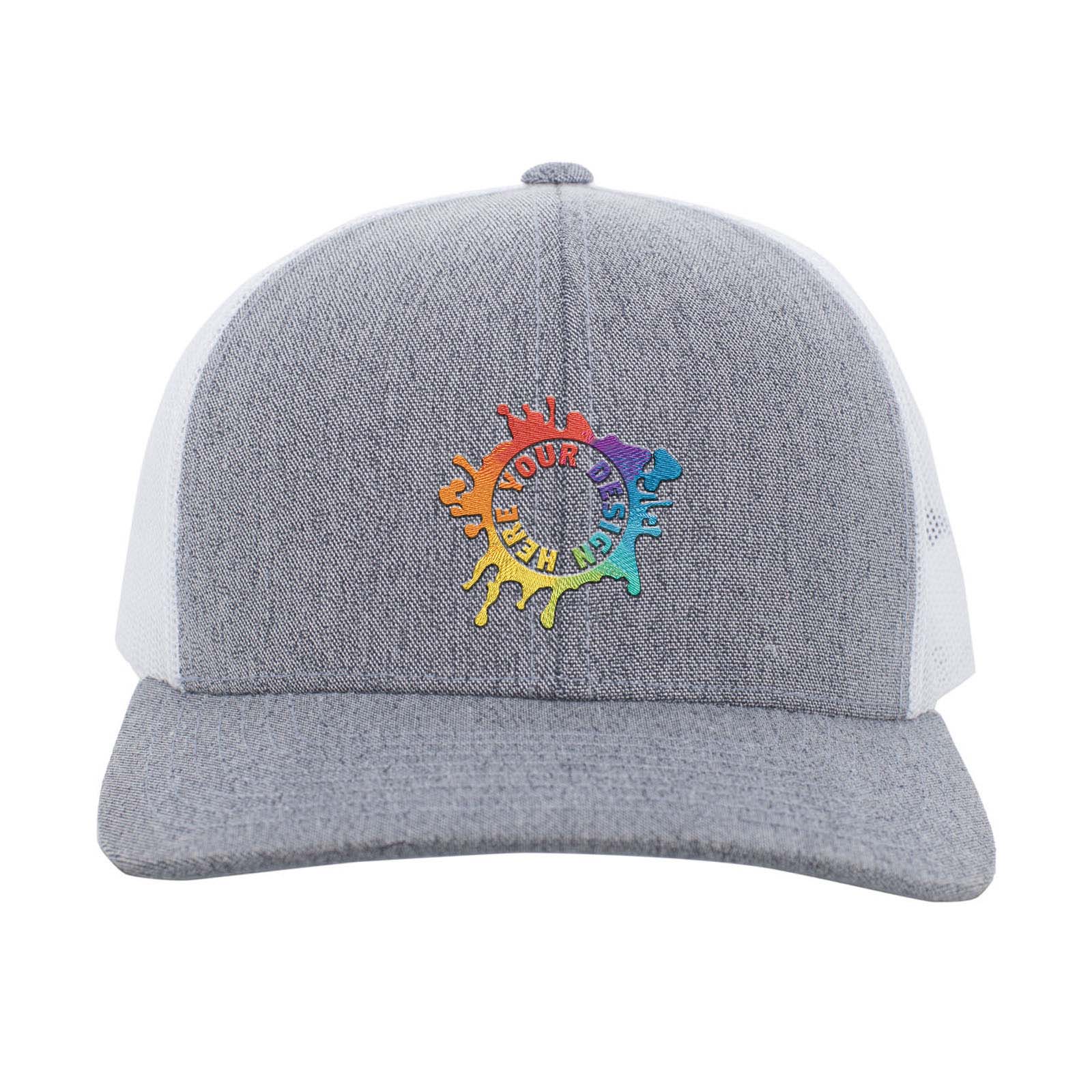 Embroidered Pacific Headwear Trucker Snapback Cap - Mato & Hash