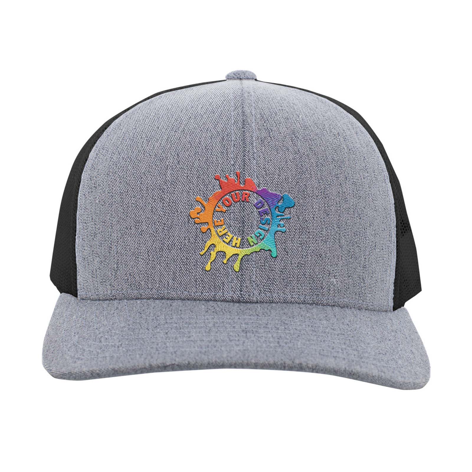 Embroidered Pacific Headwear Trucker Snapback Cap - Mato & Hash