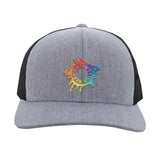 Embroidered Pacific Headwear Trucker Snapback Cap - Mato & Hash