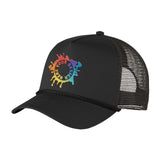 Embroidered Port Authority® 5-Panel Snapback Cap - Mato & Hash