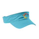 Embroidered Port Authority® Beach Wash® Visor - Mato & Hash