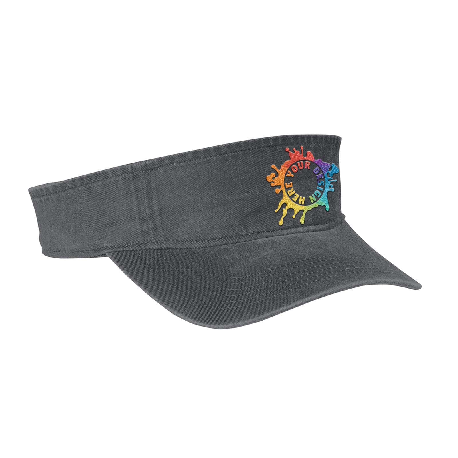 Embroidered Port Authority® Beach Wash® Visor - Mato & Hash