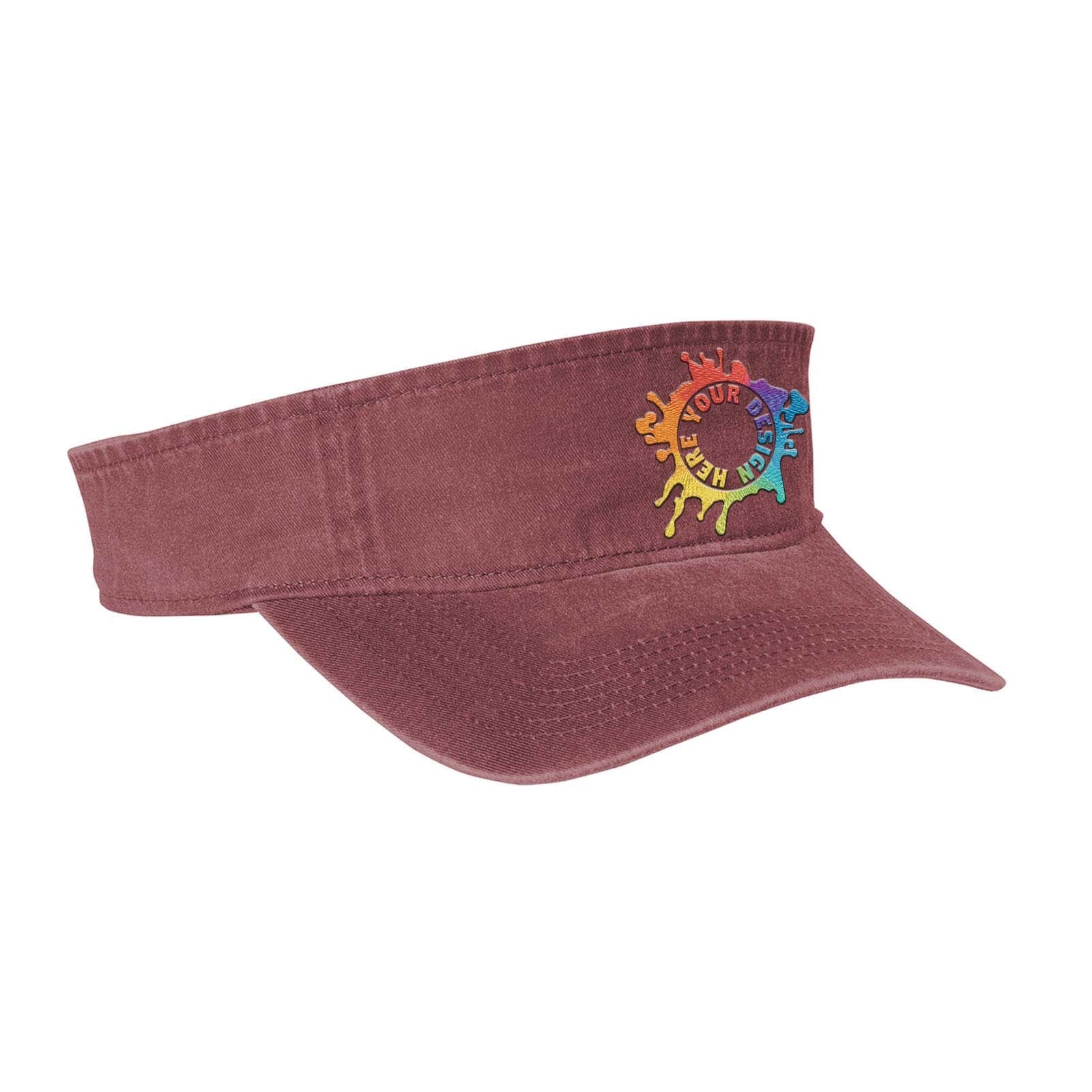 Embroidered Port Authority® Beach Wash® Visor - Mato & Hash