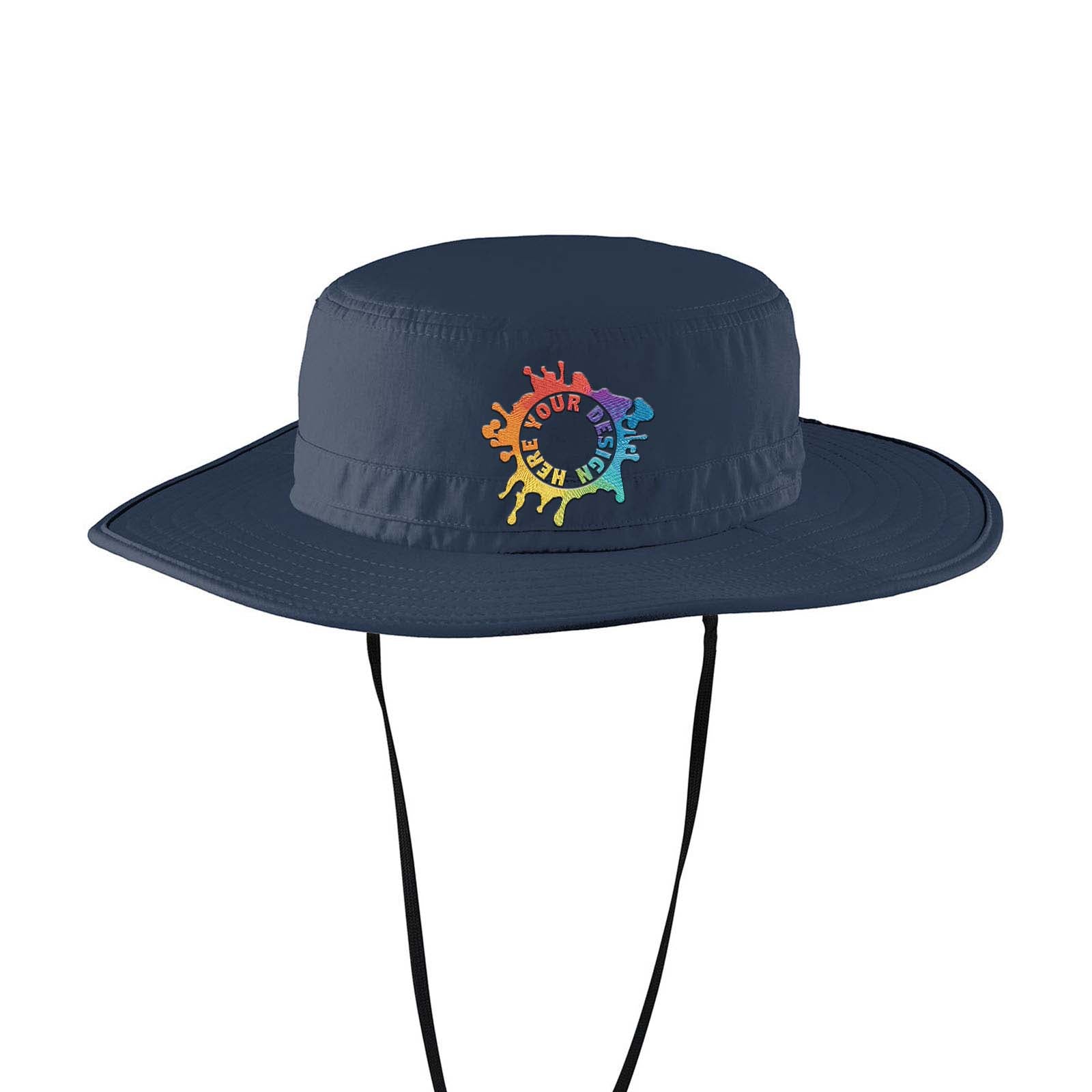 Embroidered Port Authority® Outdoor Wide-Brim Hat - Mato & Hash