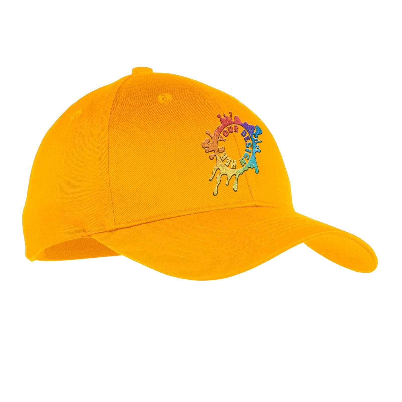 Embroidered Port & Company® Youth Six-Panel Twill Cap - Mato & Hash