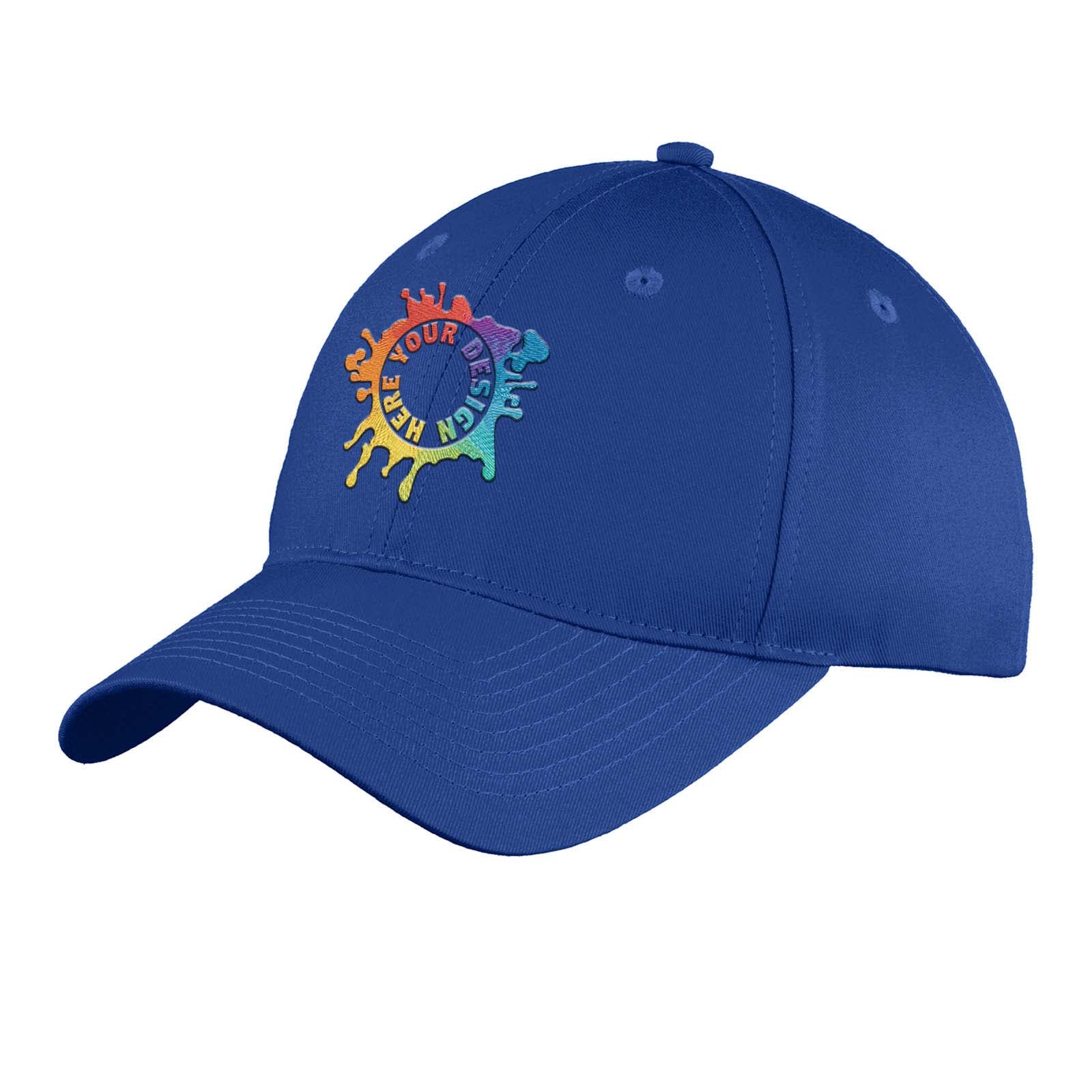 Embroidered Port & Company® Youth Six-Panel Unstructured Twill Cap - Mato & Hash