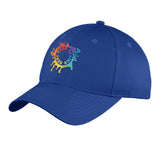 Embroidered Port & Company® Youth Six-Panel Unstructured Twill Cap - Mato & Hash