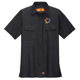 Embroidered Red Kap® Short Sleeve Solid Ripstop Shirt - Mato & Hash