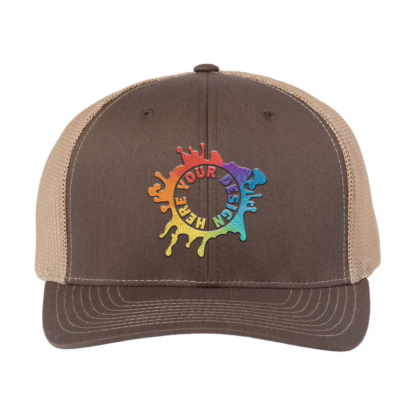 Embroidered Richardson 112+ R-Flex Adjustable Trucker Cap - Mato & Hash