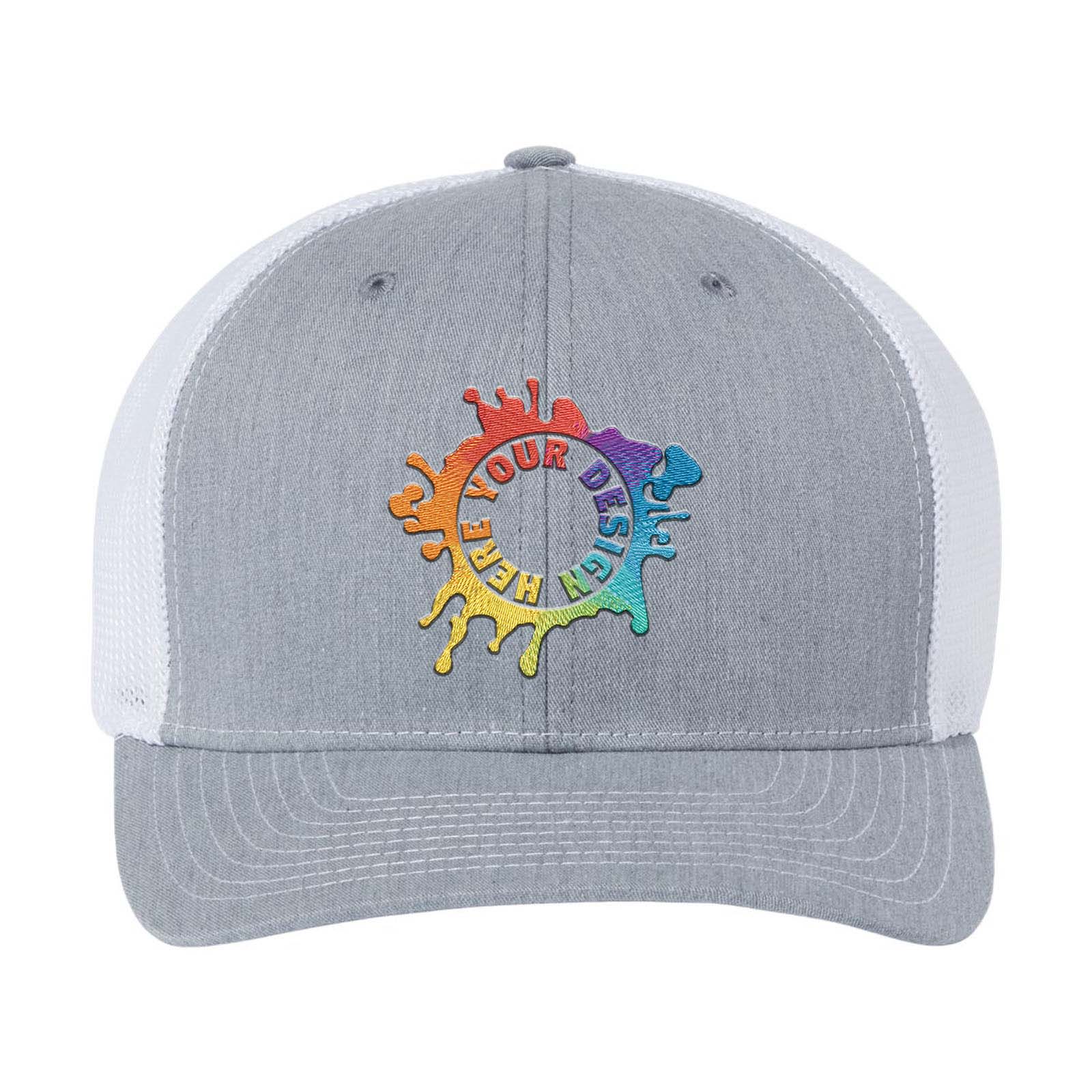 Embroidered Richardson 112+ R-Flex Adjustable Trucker Cap - Mato & Hash