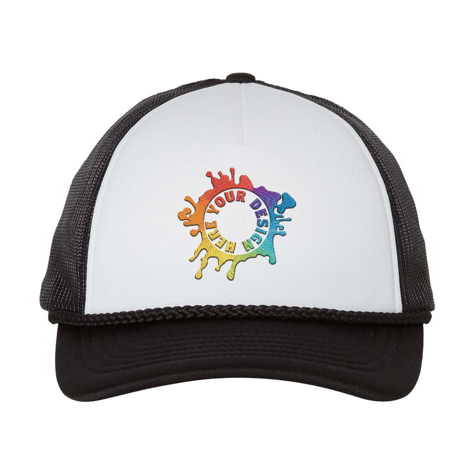 Embroidered Richardson Low Pro Foamie Trucker Cap - Mato & Hash