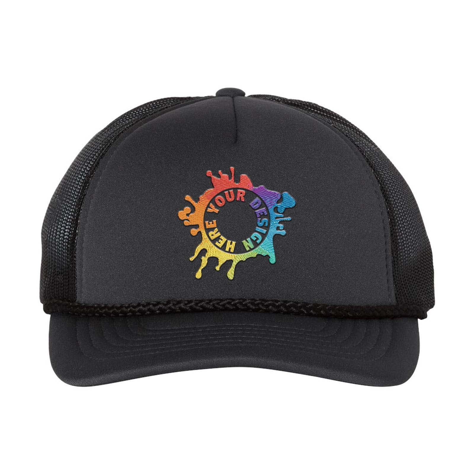 Embroidered Richardson Low Pro Foamie Trucker Cap - Mato & Hash