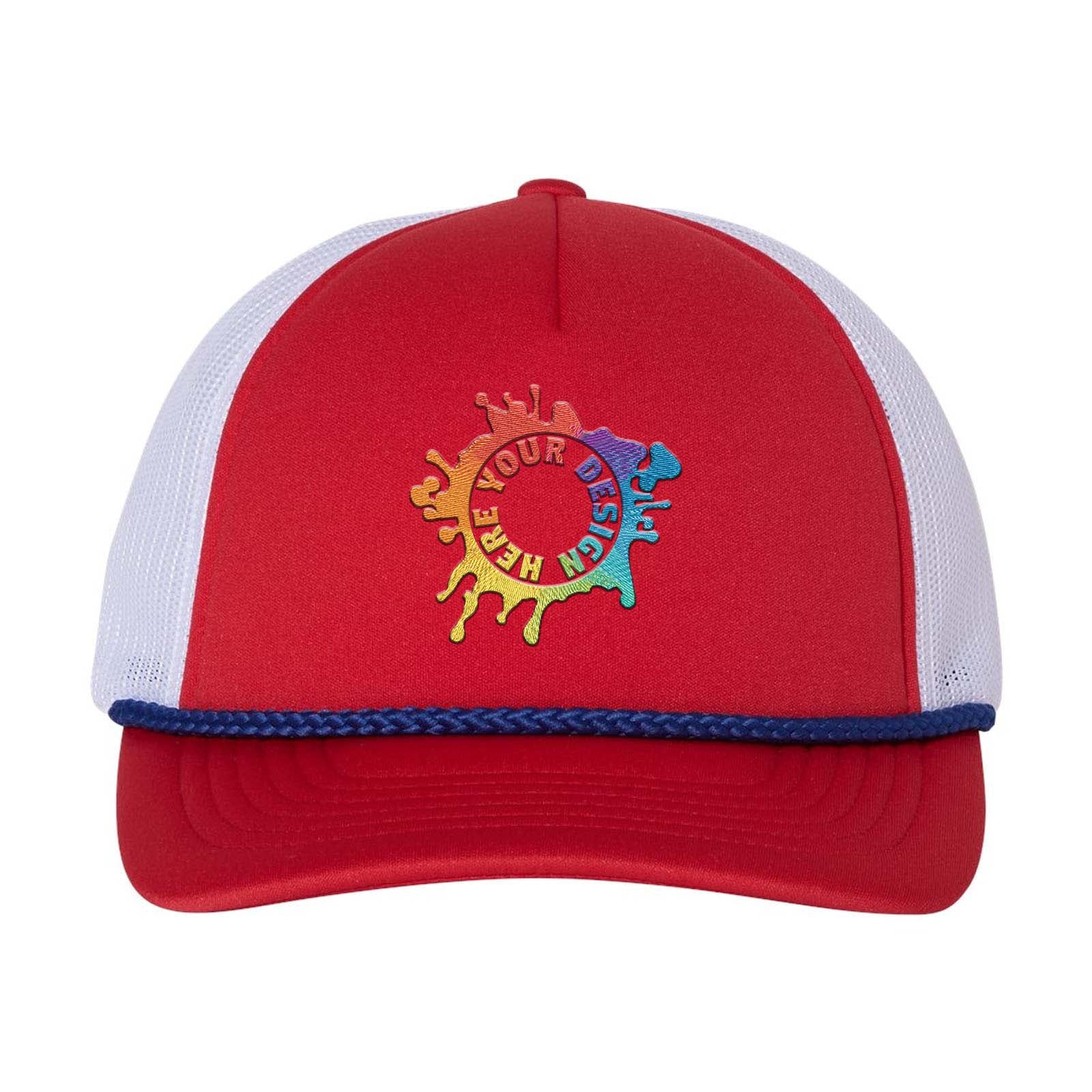 Embroidered Richardson Low Pro Foamie Trucker Cap - Mato & Hash