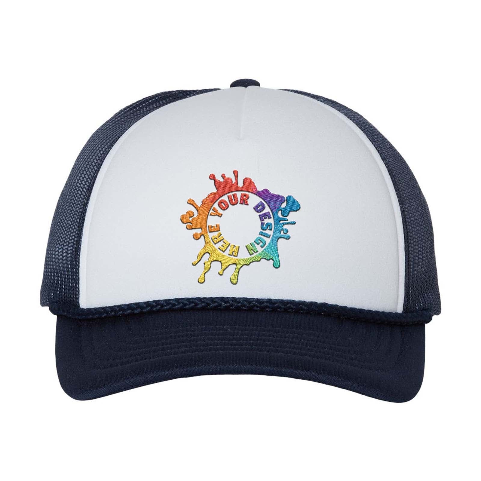 Embroidered Richardson Low Pro Foamie Trucker Cap - Mato & Hash