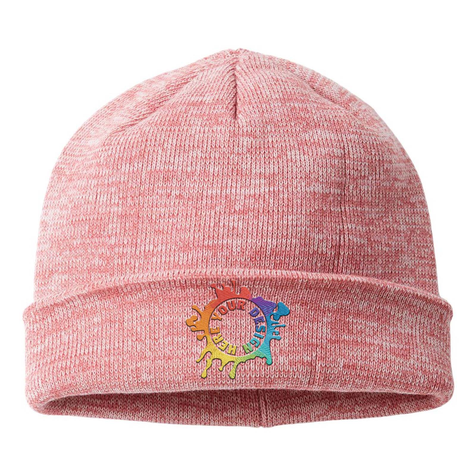 Embroidered Richardson Marled Beanie - Mato & Hash