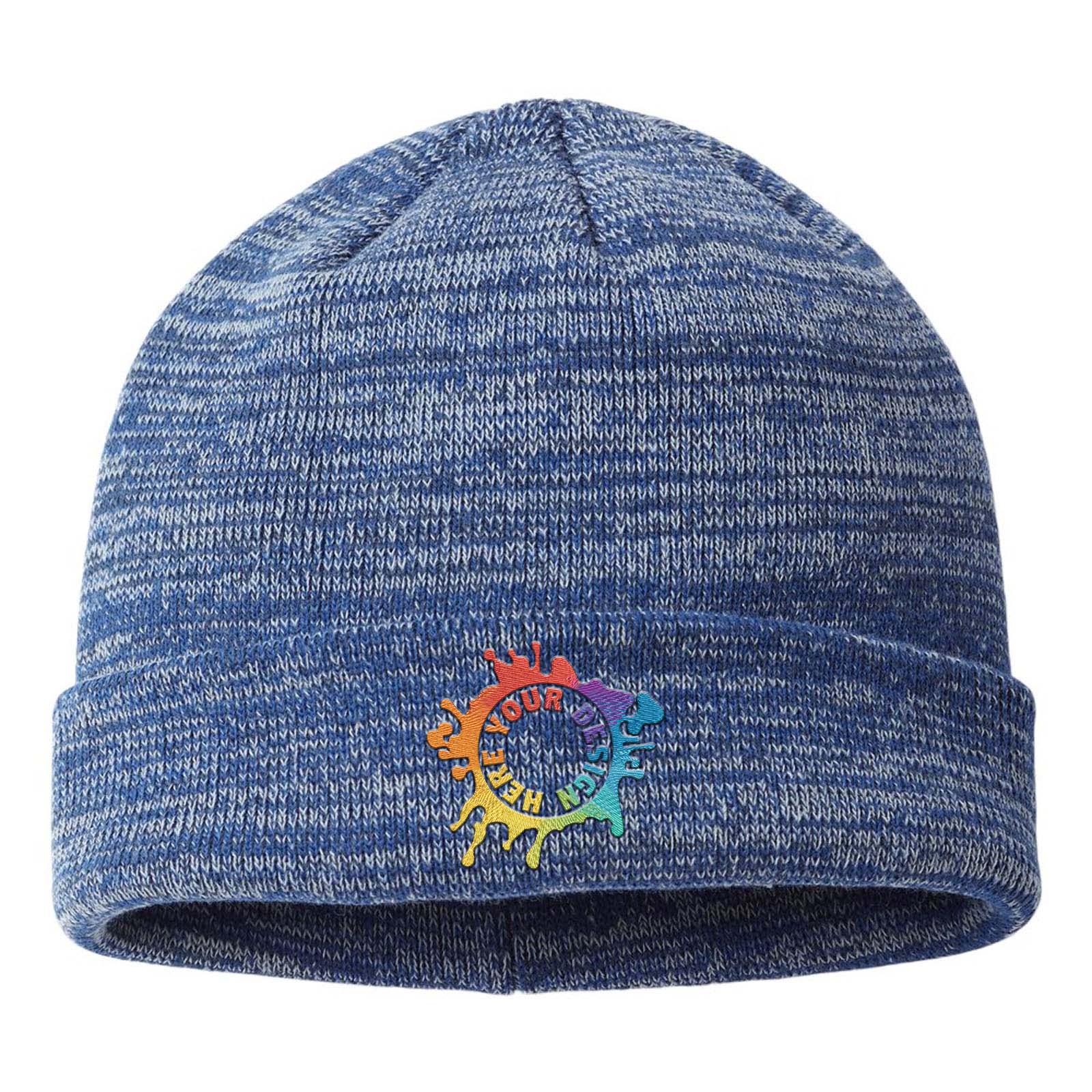 Embroidered Richardson Marled Beanie - Mato & Hash