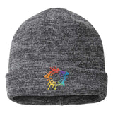 Embroidered Richardson Marled Beanie