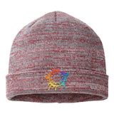 Embroidered Richardson Marled Beanie - Mato & Hash