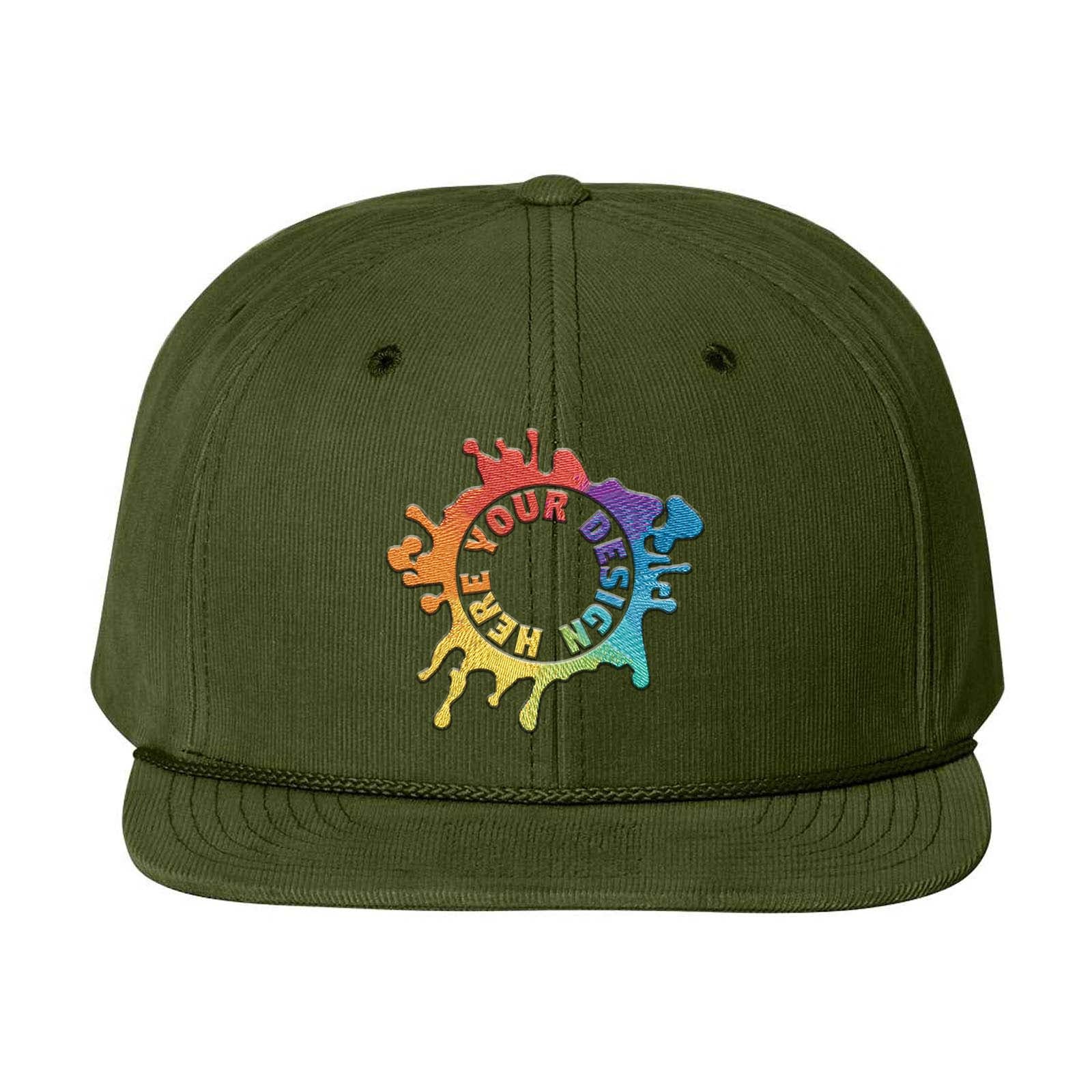 Embroidered Richardson Timberline Corduroy Cap - Mato & Hash