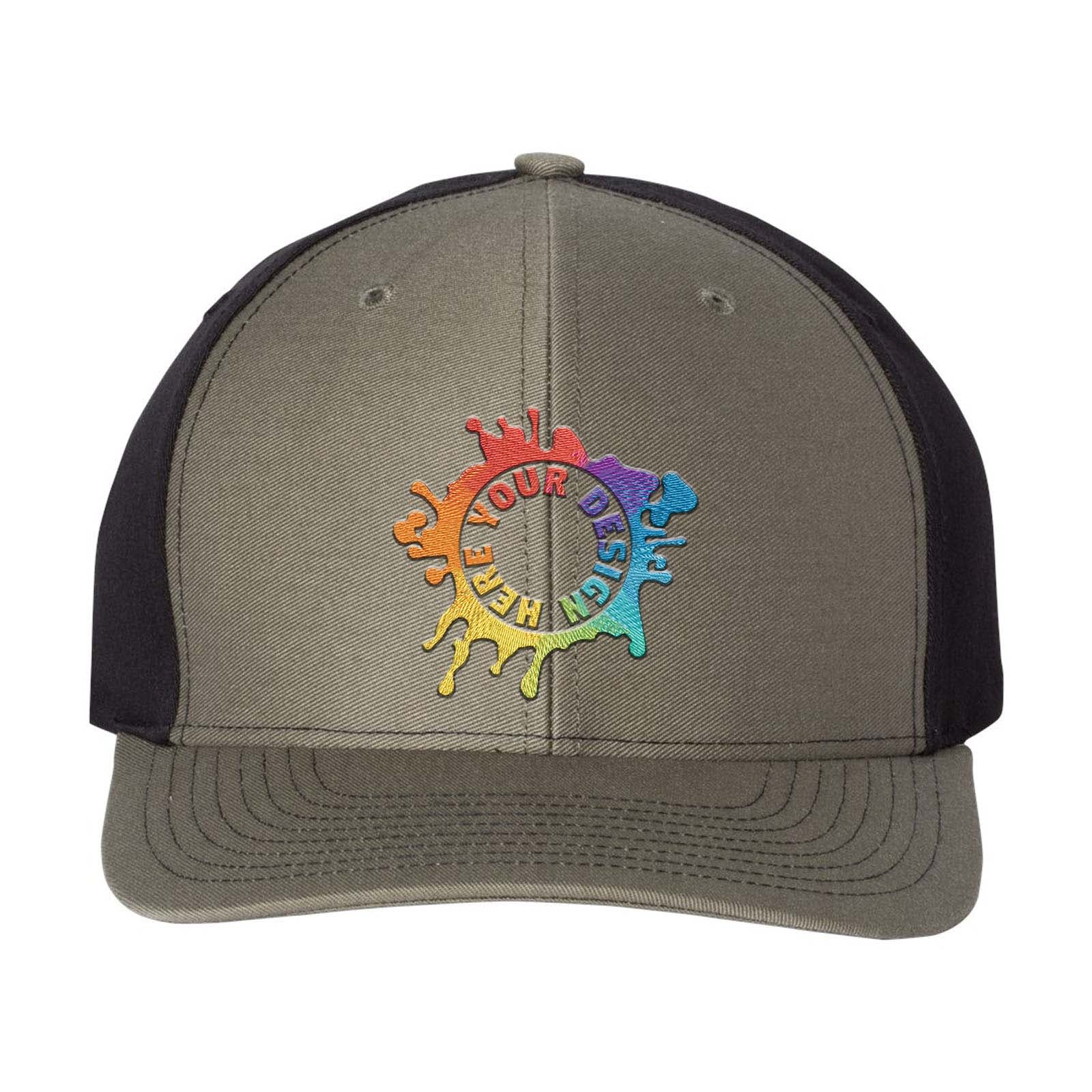 Embroidered Richardson Twill Back Trucker Cap - Mato & Hash