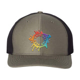 Embroidered Richardson Twill Back Trucker Cap - Mato & Hash