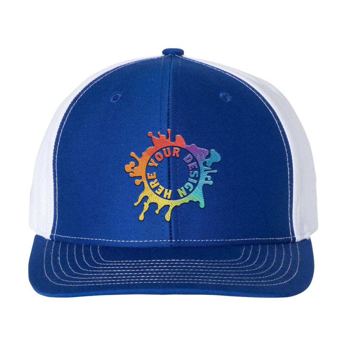 Embroidered Richardson Twill Back Trucker Cap - Mato & Hash