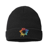 Embroidered Richardson Waffle Cuffed Beanie - Mato & Hash