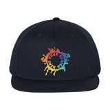 Embroidered Richardson Wool Blend Flat Bill Trucker Cap - Mato & Hash