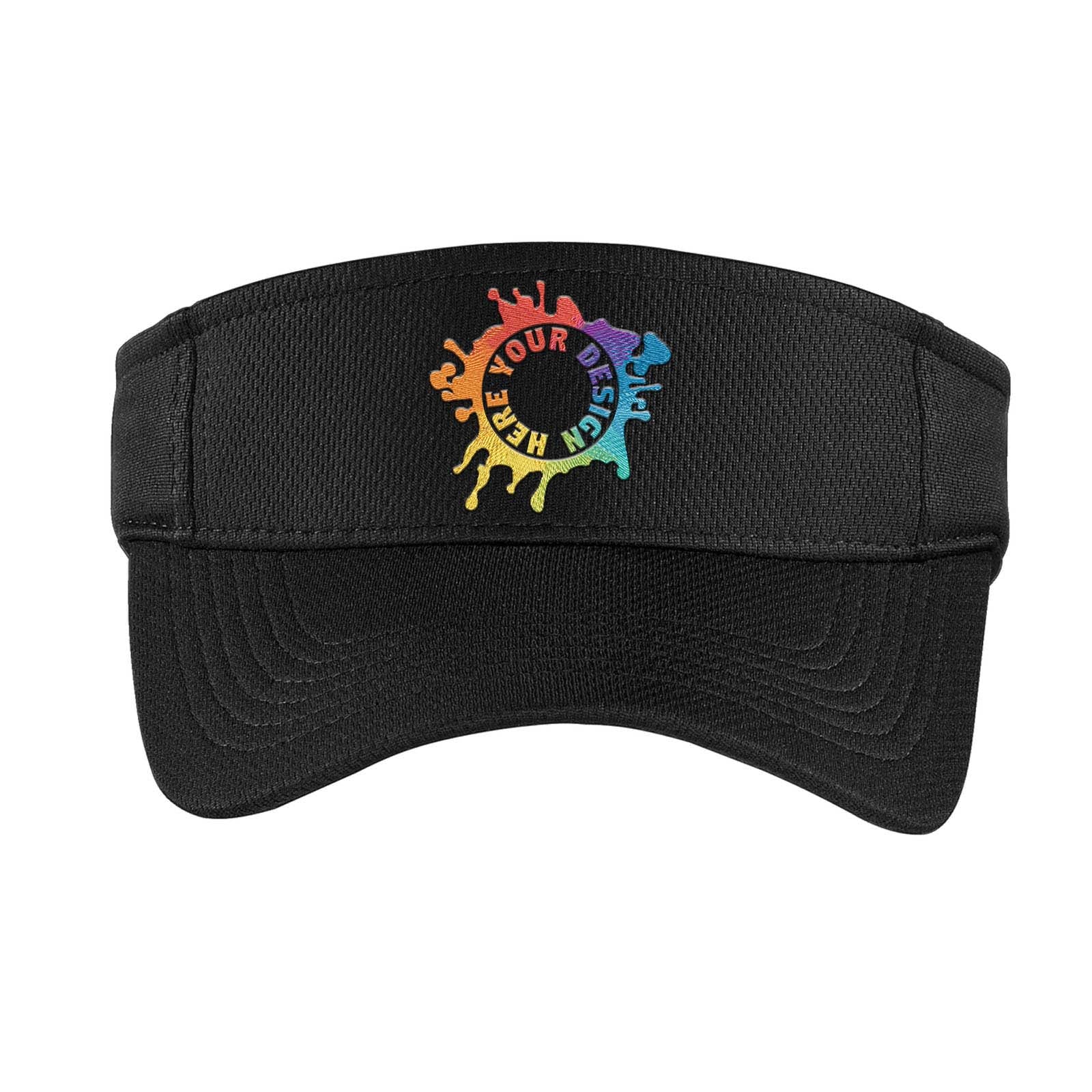Embroidered Sport-Tek® PosiCharge® RacerMesh® Visor - Mato & Hash