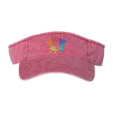 Embroidered Sportsman Pigment-Dyed Visor - Mato & Hash