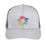 Embroidered Team 365 by Yupoong® Adult Zone Sonic Heather Trucker Cap