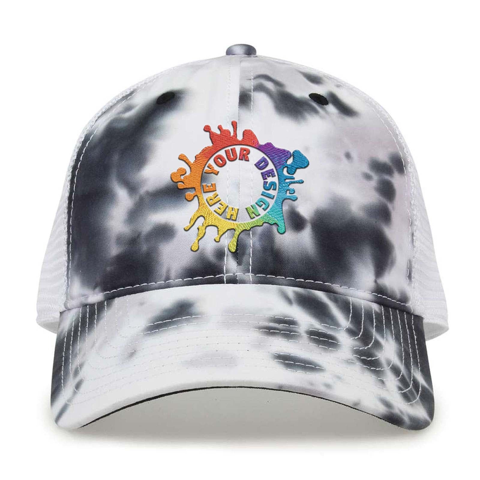 Embroidered The Game Lido Tie-Dyed Trucker Cap - Mato & Hash