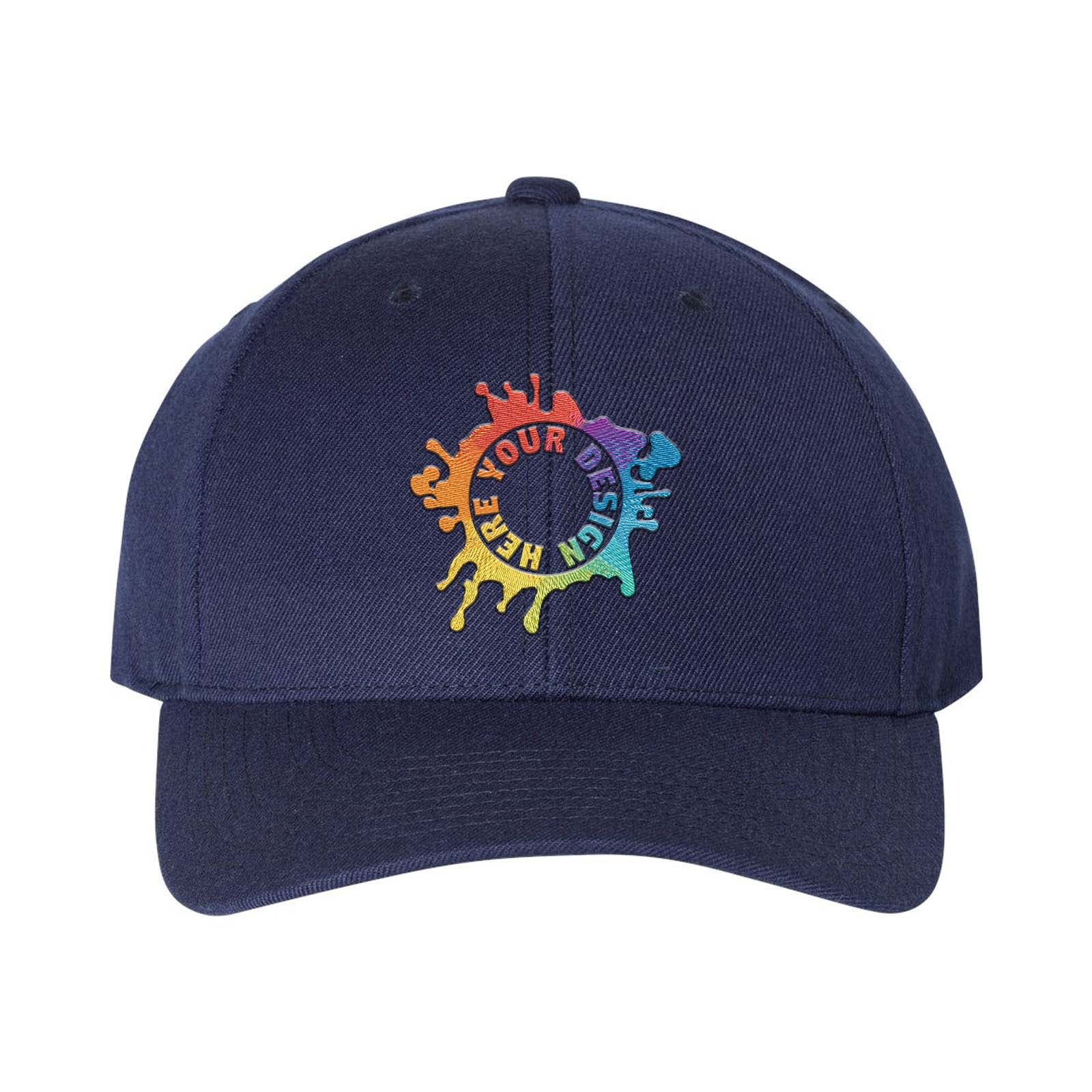 Embroidered YP Classics Premium Curved Visor Snapback Cap - Mato & Hash
