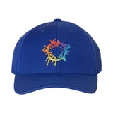 Embroidered YP Classics Premium Curved Visor Snapback Cap - Mato & Hash