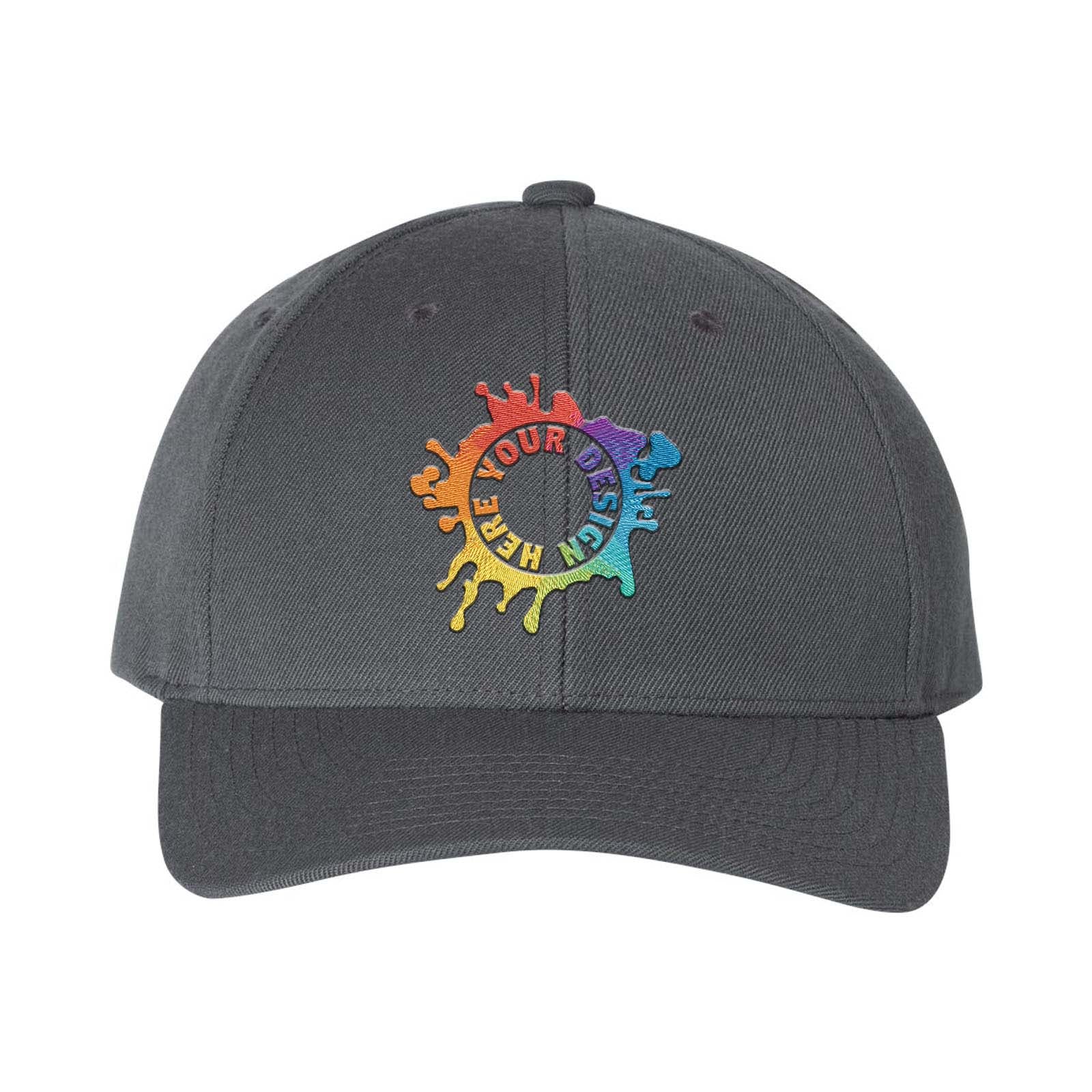 Embroidered YP Classics Premium Curved Visor Snapback Cap - Mato & Hash