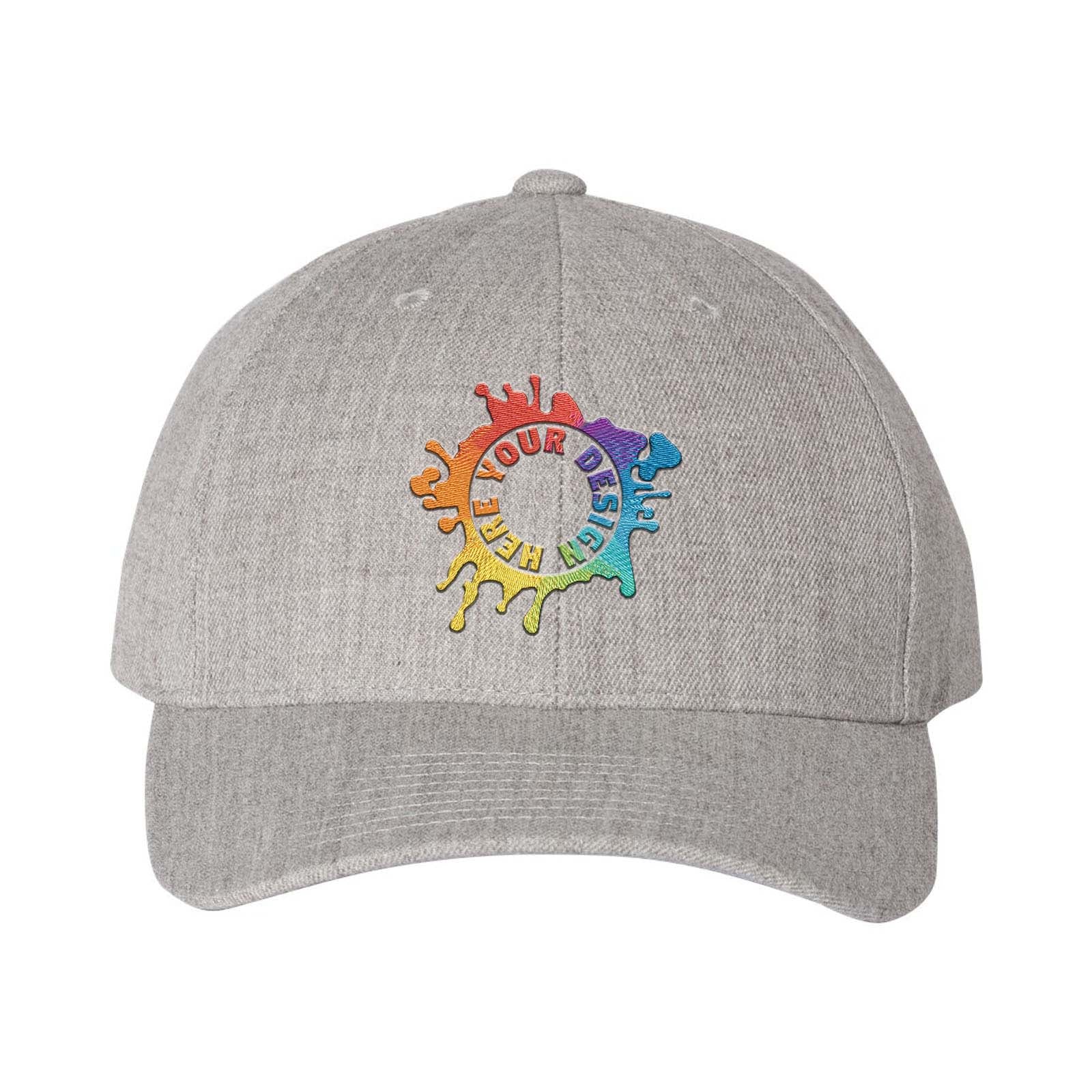 Embroidered YP Classics Premium Curved Visor Snapback Cap - Mato & Hash