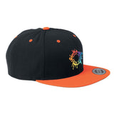 Embroidered Yupoong Adult 6-Panel Structured Flat Visor Classic Snapback - Mato & Hash