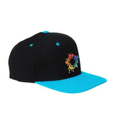 Embroidered Yupoong Adult 6-Panel Structured Flat Visor Classic Snapback - Mato & Hash